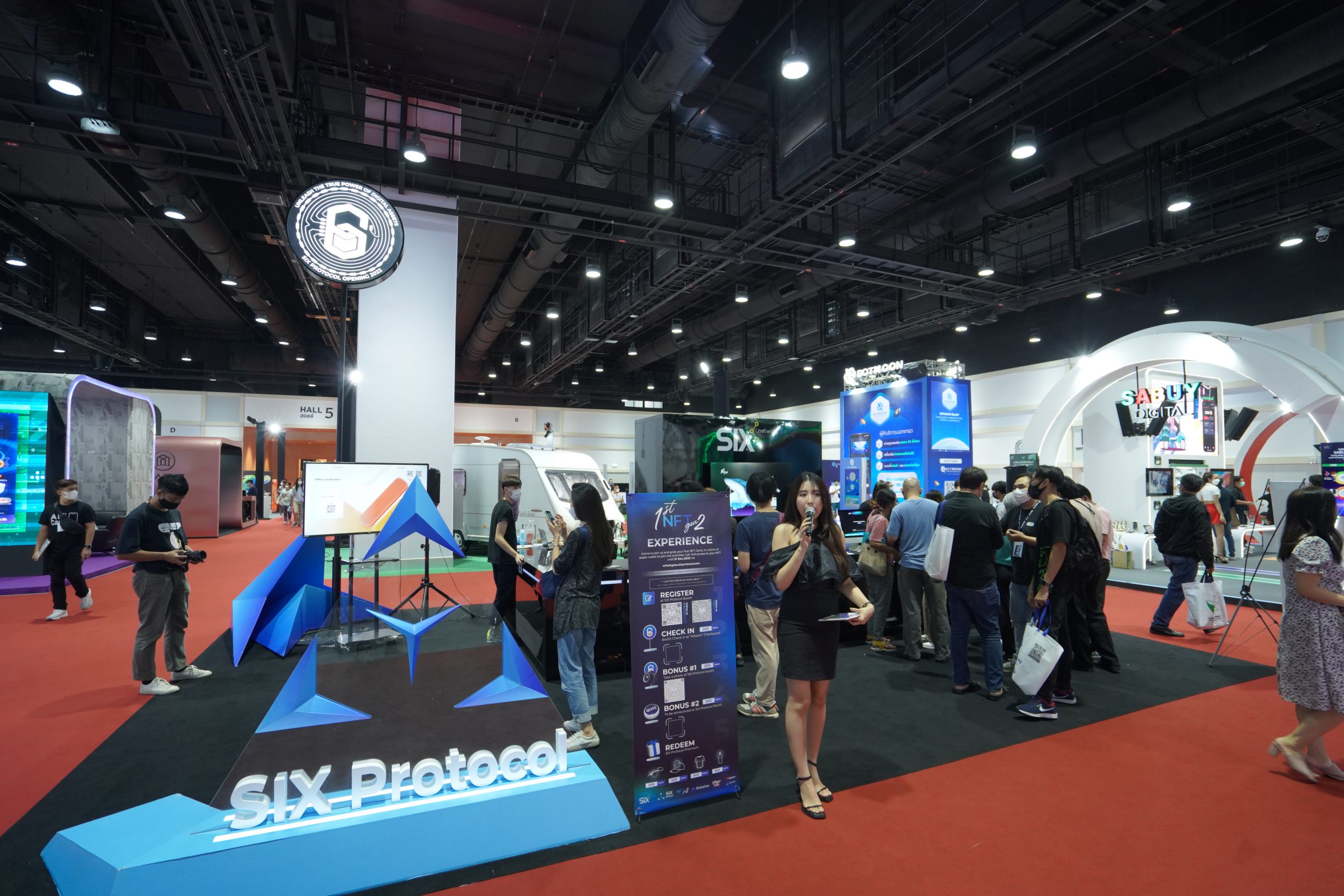 Event Wrap-up: SIX Protocol ที่งาน Thailand Crypto Expo 2022