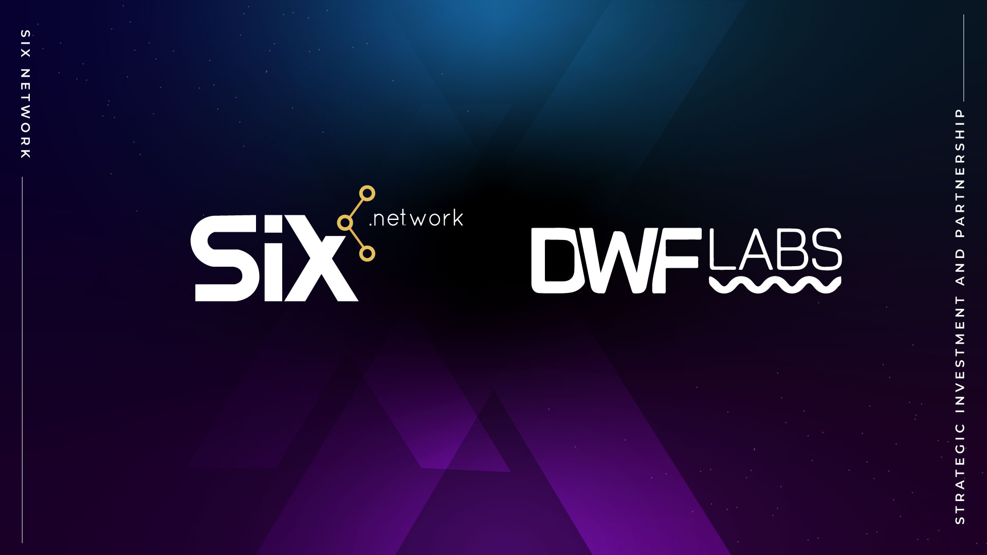 SIX Network ได้รับการลงทุนเชิงกลยุทธ์และเป็นพาร์ทเนอร์กับ DWF Labs บริษัทด้านการลงทุน Web3 ระดับโลก