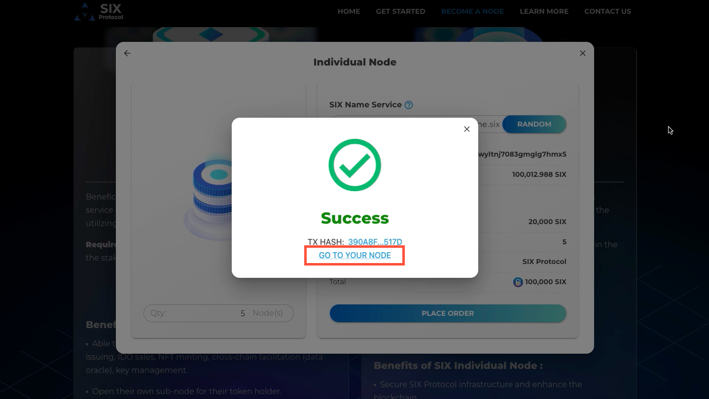 SIX Network Launches Individual Node Program