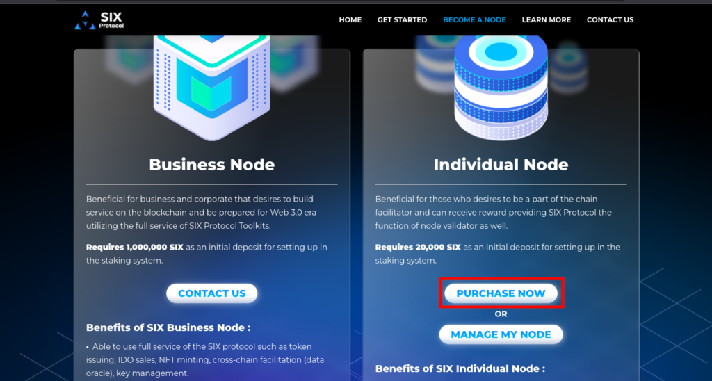 Become a Node - Purchase Now