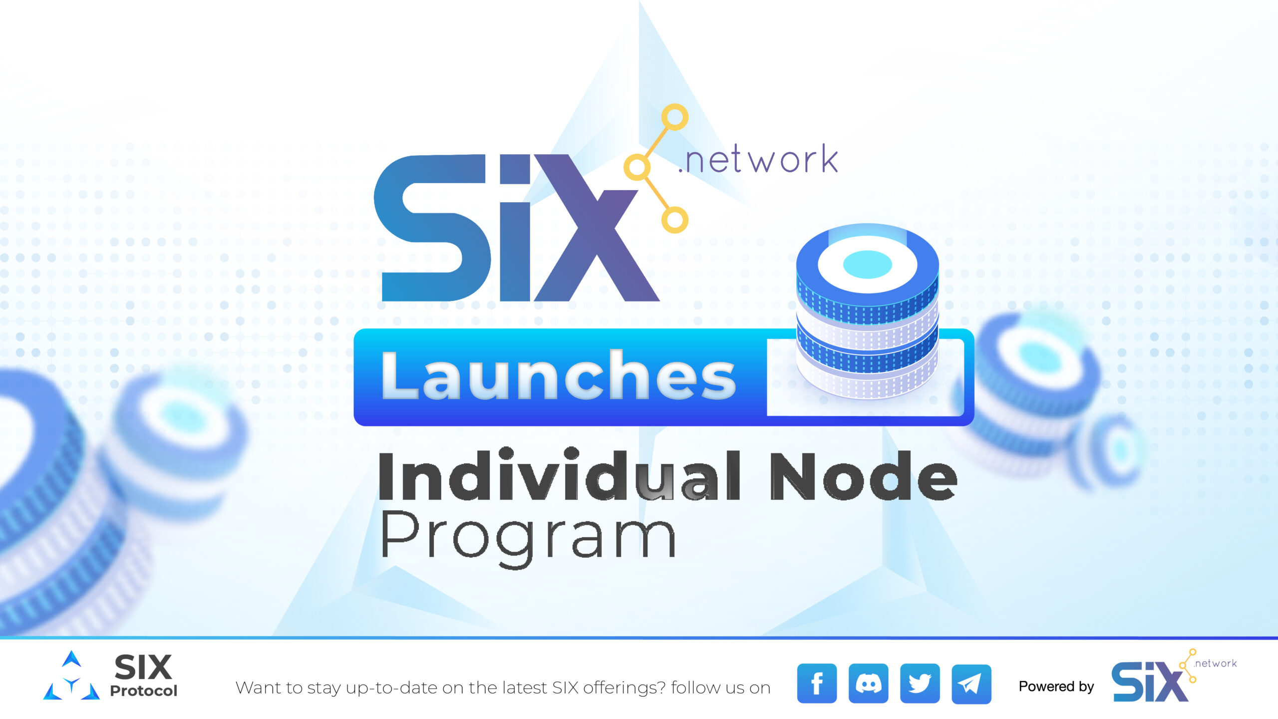 SIX Network เปิดให้ Staking SIX Individual Node