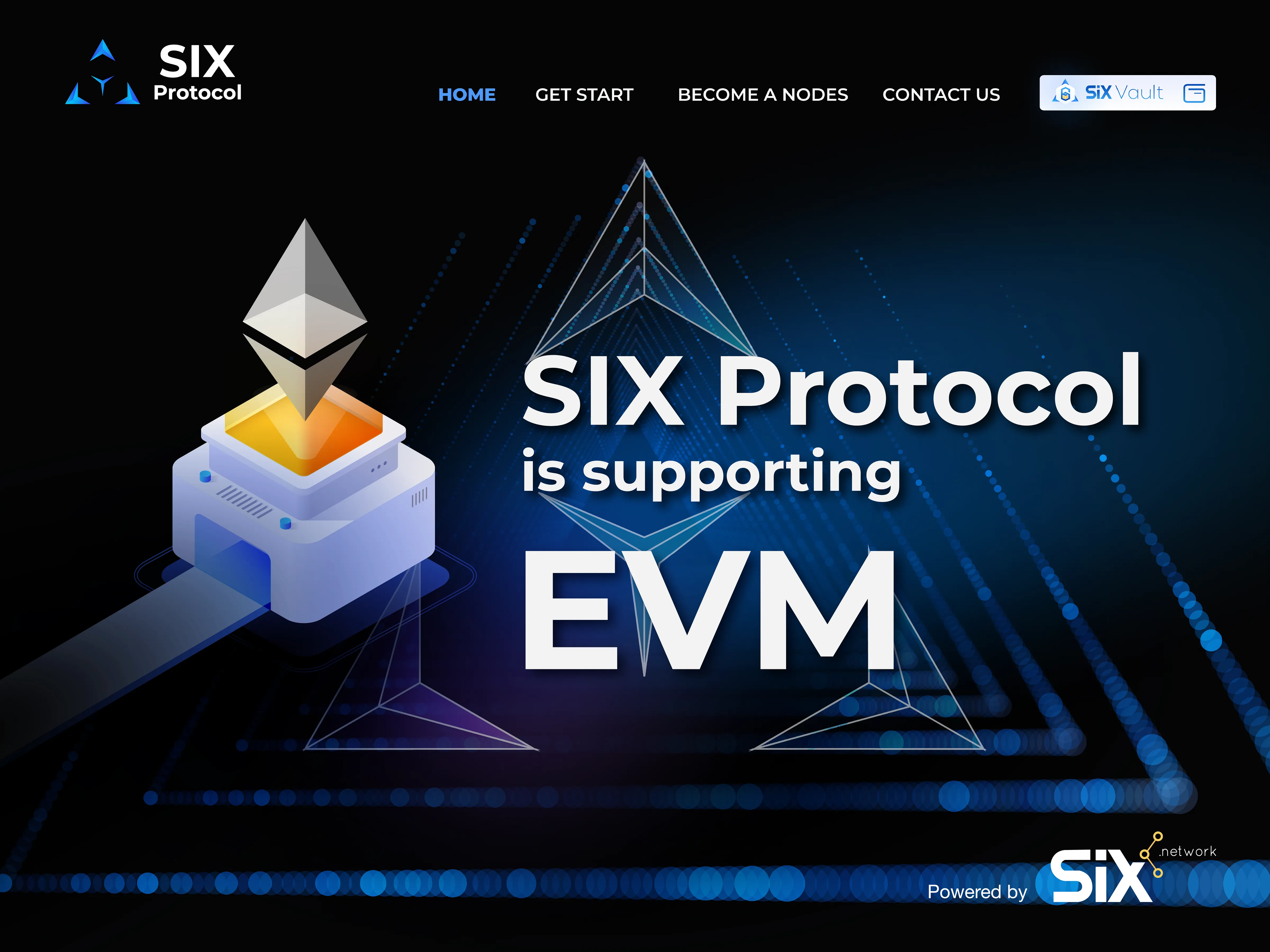 SIX Protocol is supporting EVM