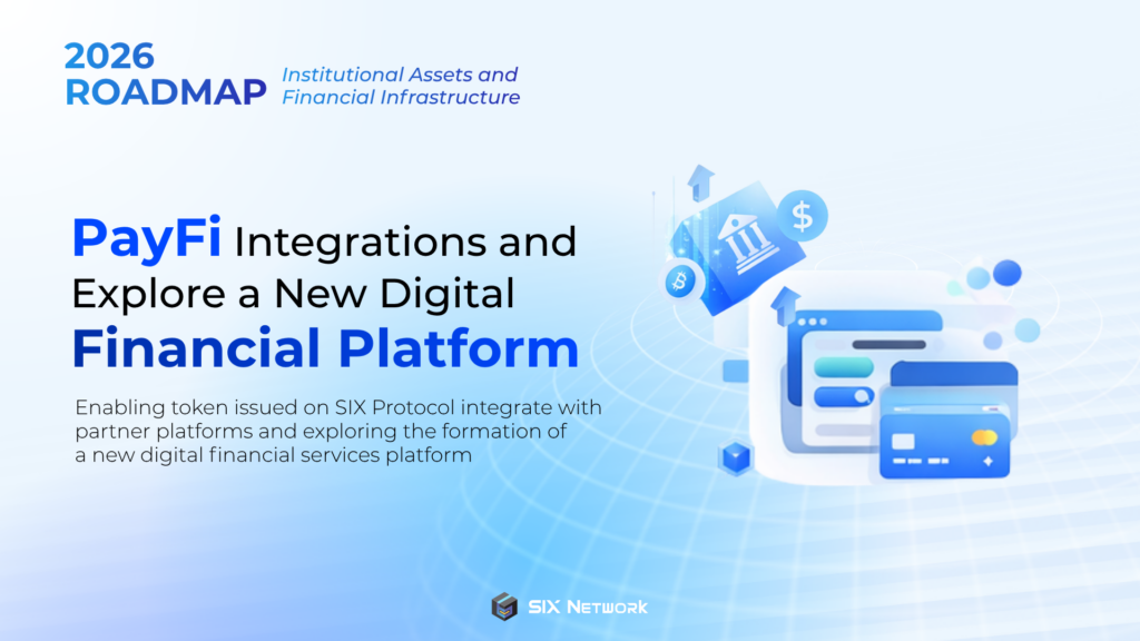 SIX Network Preparing for PayFi and Digital Financial, Connecting Digital Assets to Real-World Use Cases